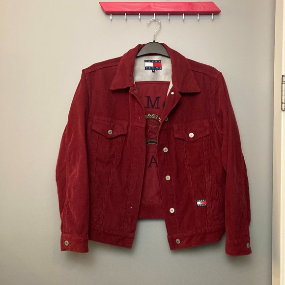 Tommy Jeans Corduroy Jacket Size Medium - Picture 7 of 11
